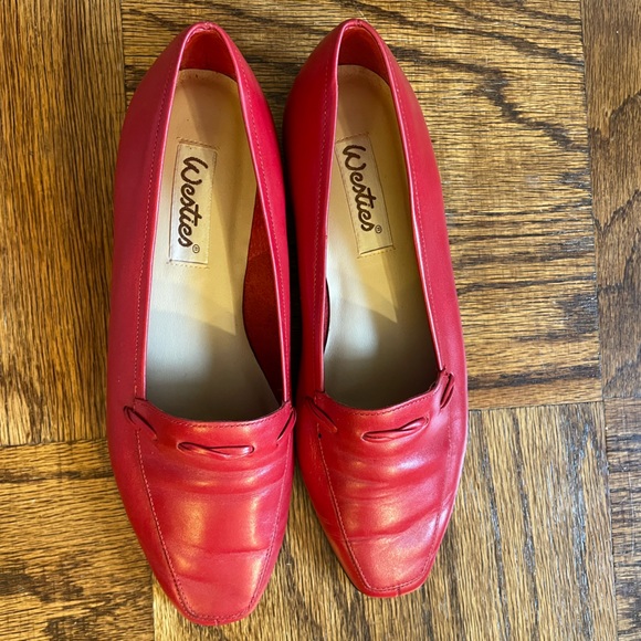 Westies Bright Red Loafers - Picture 2 of 6